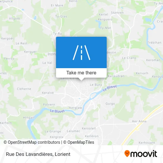 Rue Des Lavandières map