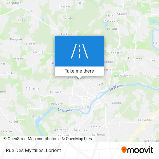 Rue Des Myrtilles map