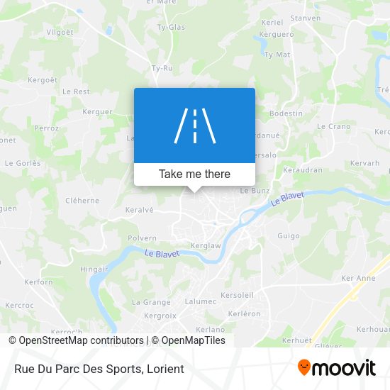 Rue Du Parc Des Sports map