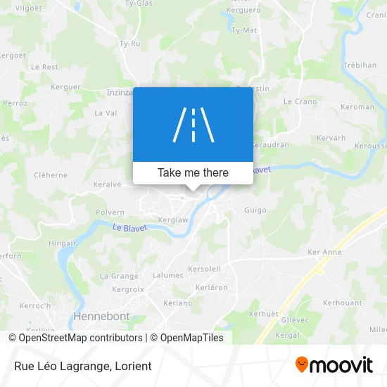 Rue Léo Lagrange map