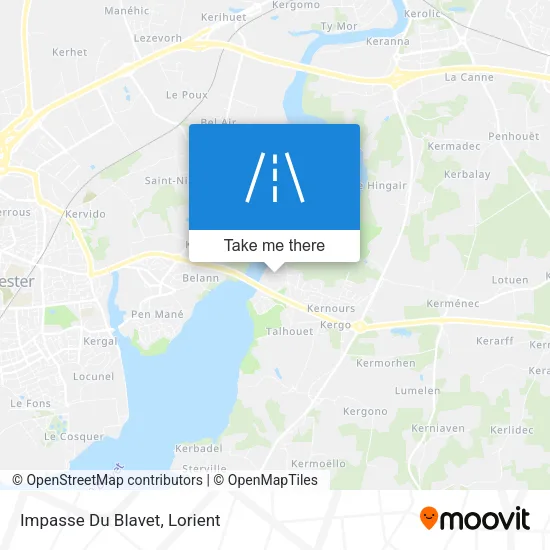 Impasse Du Blavet map