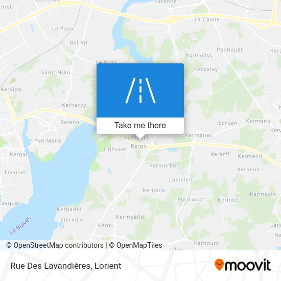 Rue Des Lavandières map