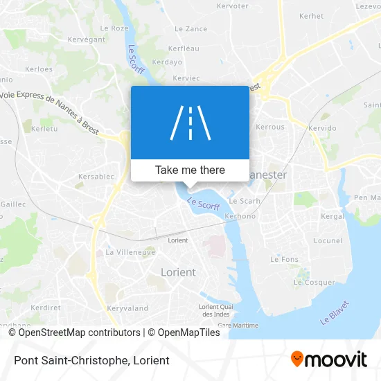 Pont Saint-Christophe map