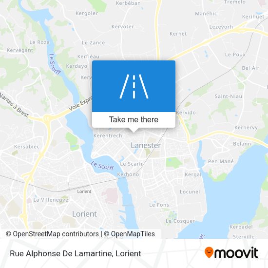 Rue Alphonse De Lamartine map