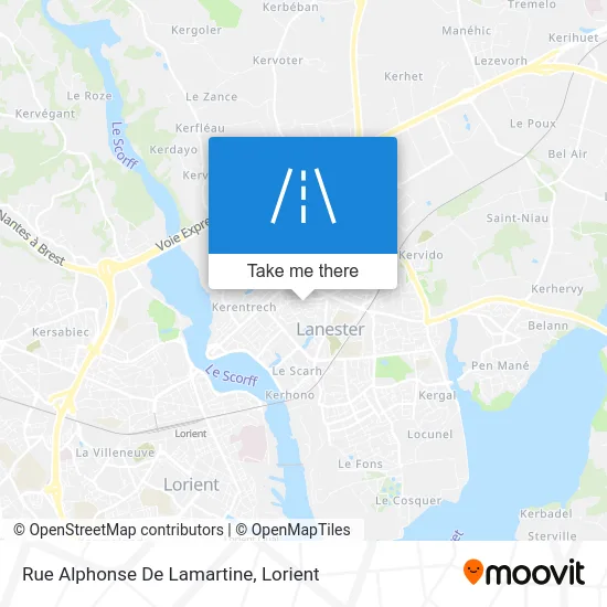 Rue Alphonse De Lamartine map