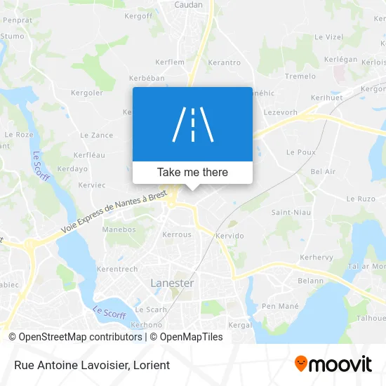 Rue Antoine Lavoisier map