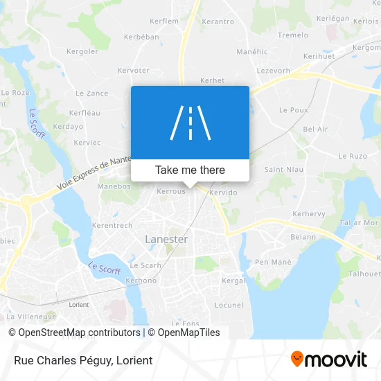 Rue Charles Péguy map