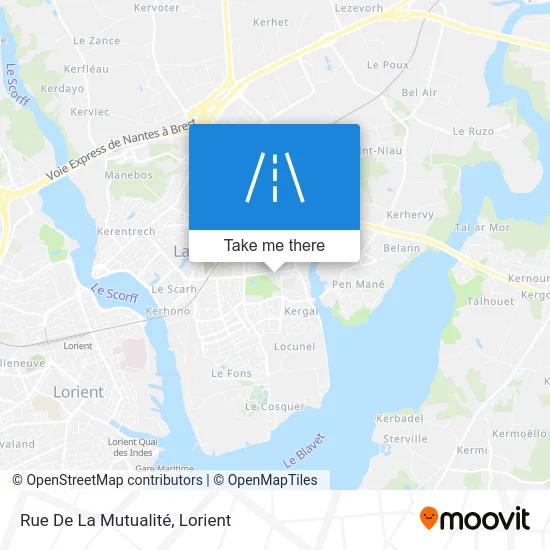 Rue De La Mutualité map