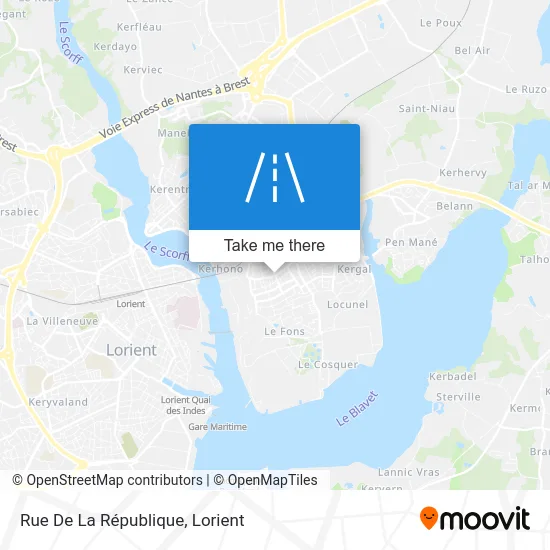 Rue De La République map