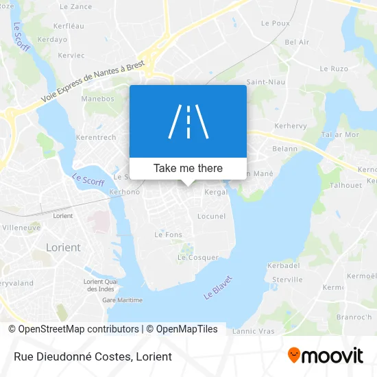 Rue Dieudonné Costes map
