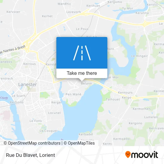 Rue Du Blavet map
