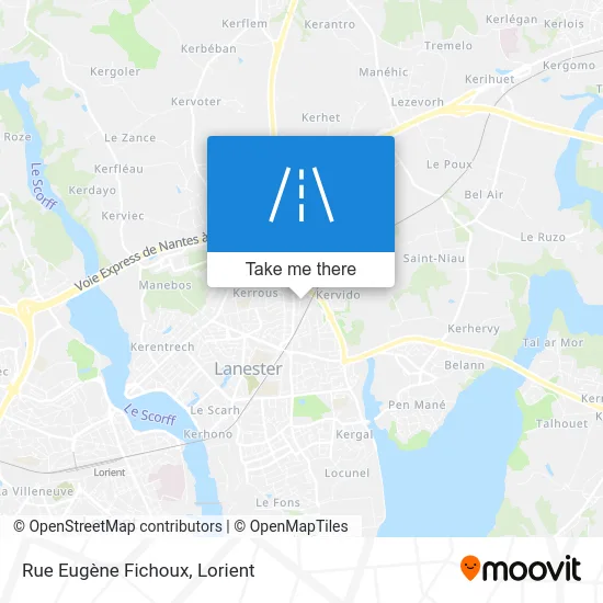 Rue Eugène Fichoux map