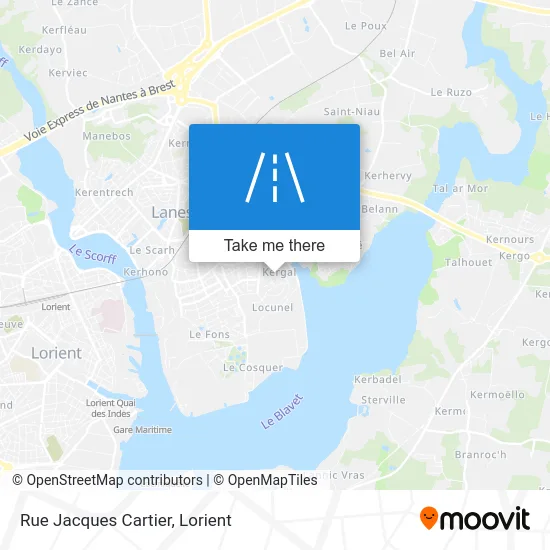 Rue Jacques Cartier map