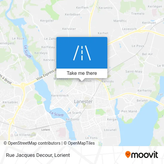 Rue Jacques Decour map