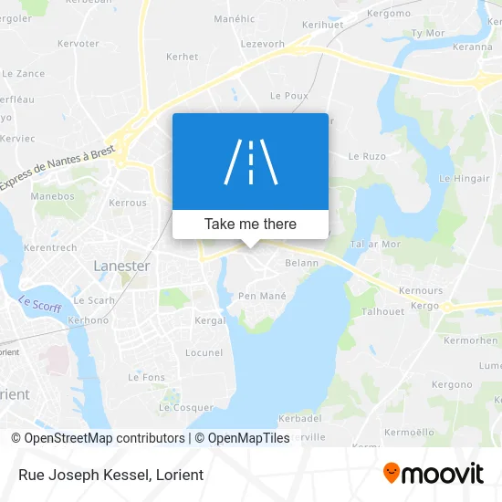 Rue Joseph Kessel map