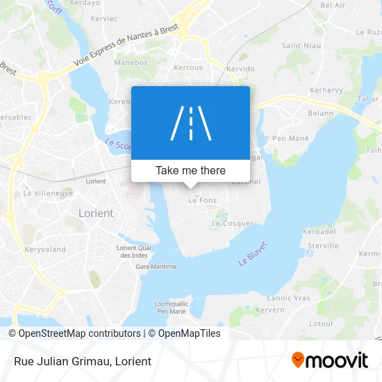 Rue Julian Grimau map