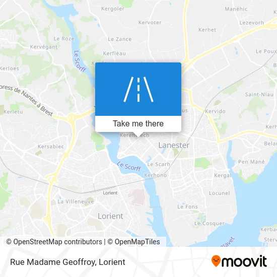 Rue Madame Geoffroy map