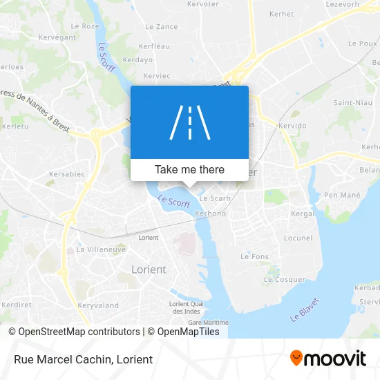 Rue Marcel Cachin map