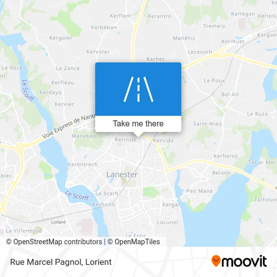Rue Marcel Pagnol map