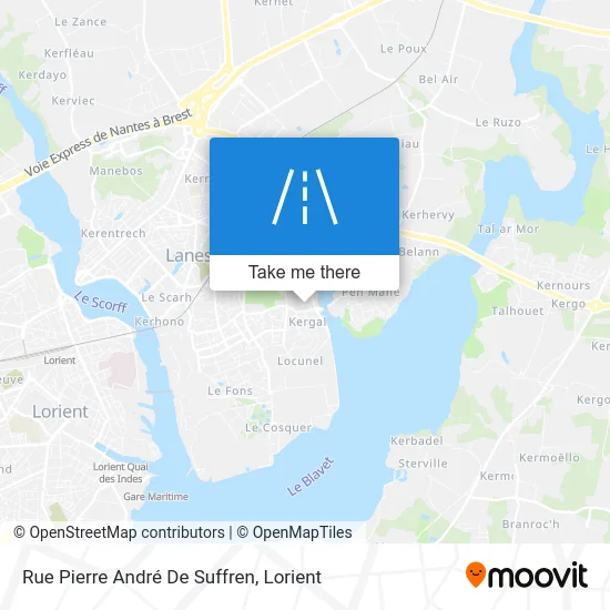 Rue Pierre André De Suffren map