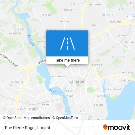 Rue Pierre Rogel map