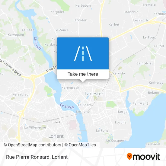 Rue Pierre Ronsard map