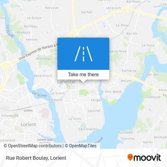 Rue Robert Boulay map