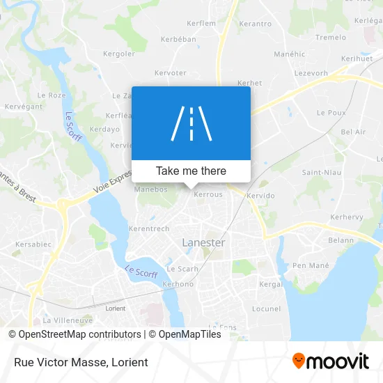 Rue Victor Masse map