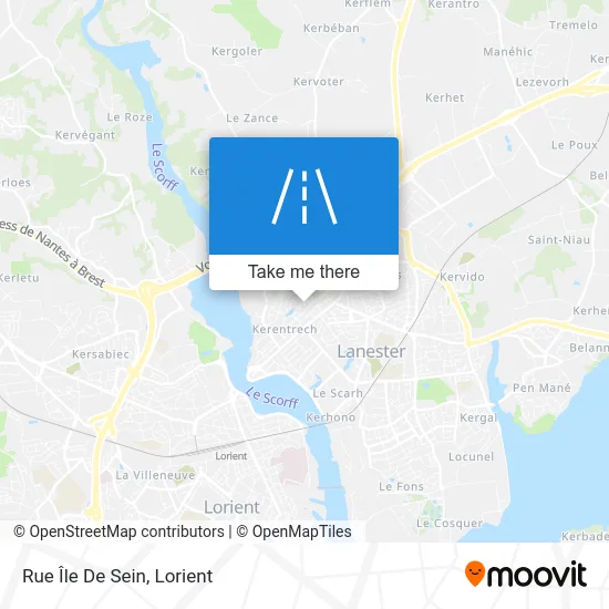 Rue Île De Sein map