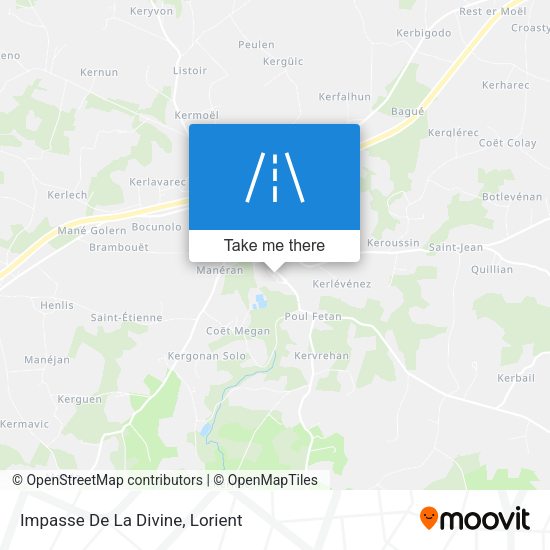 Impasse De La Divine map