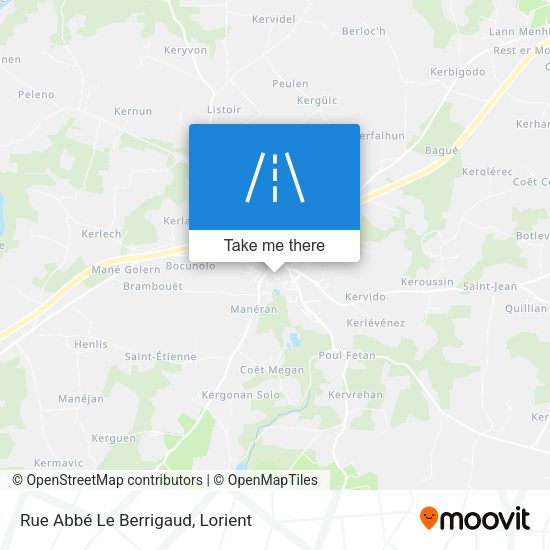Rue Abbé Le Berrigaud map