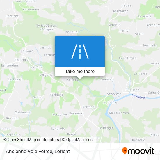 Ancienne Voie Ferrée map