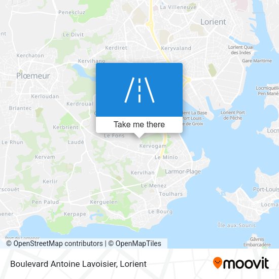 Boulevard Antoine Lavoisier map