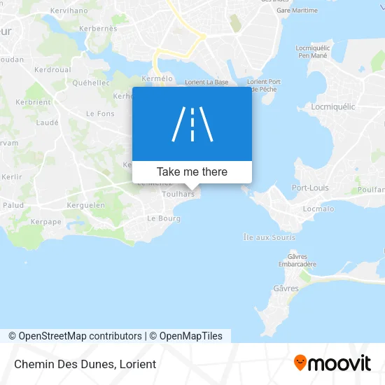 Chemin Des Dunes map
