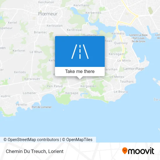 Chemin Du Treuch map