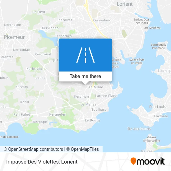 Impasse Des Violettes map