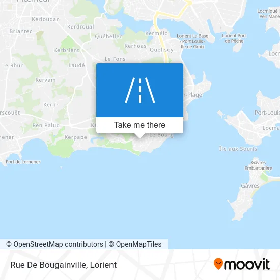 Rue De Bougainville map
