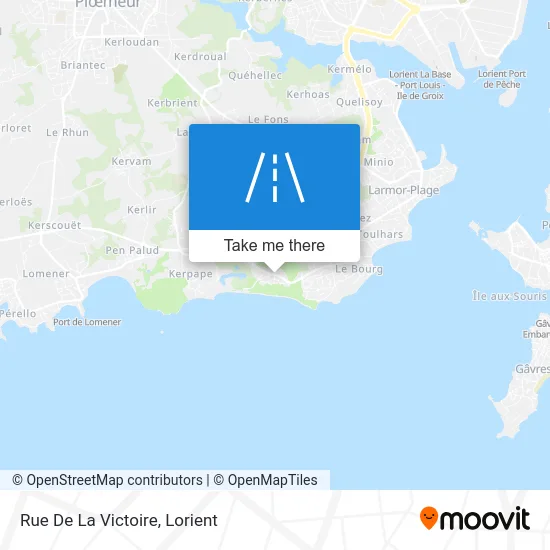 Rue De La Victoire map