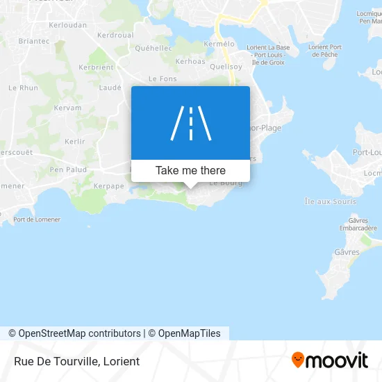 Rue De Tourville map