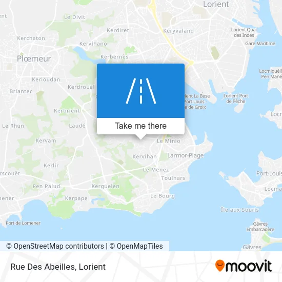 Rue Des Abeilles map