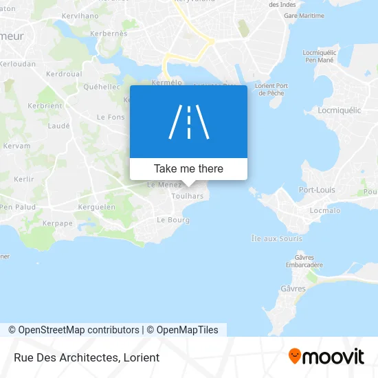 Rue Des Architectes map