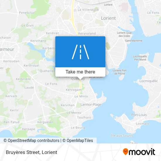 Rue Des Bruyères map