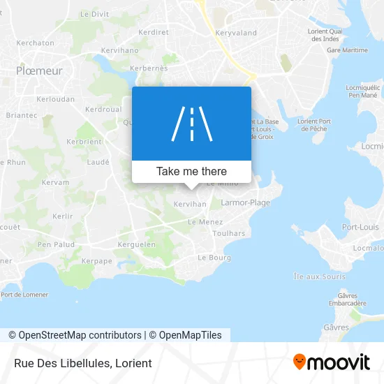 Rue Des Libellules map