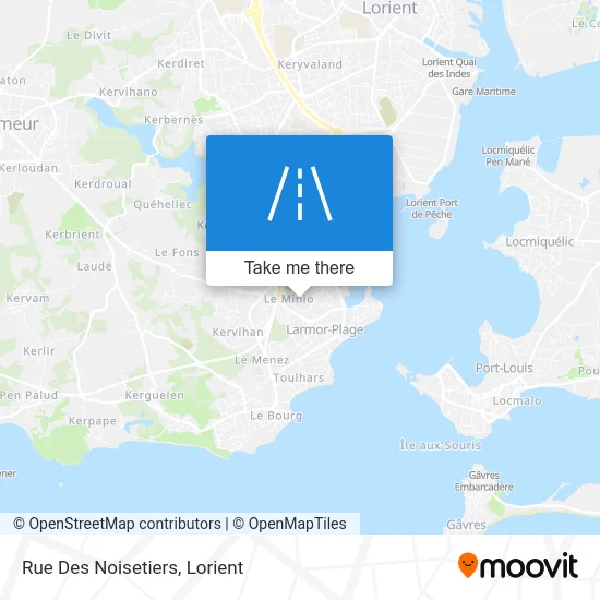 Rue Des Noisetiers map