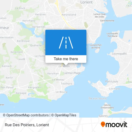 Rue Des Poiriers map