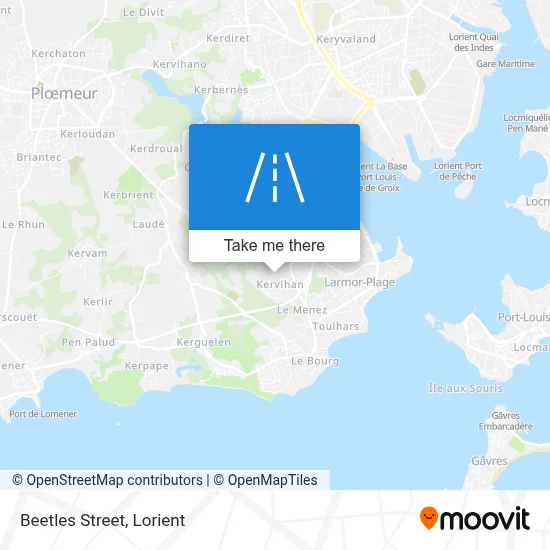 Rue Des Scarabées map