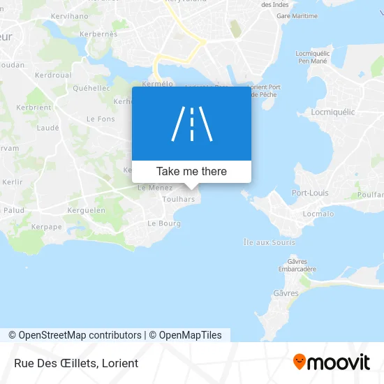 Rue Des Œillets map