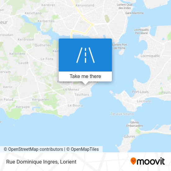 Rue Dominique Ingres map