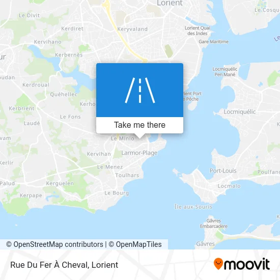 Rue Du Fer À Cheval map