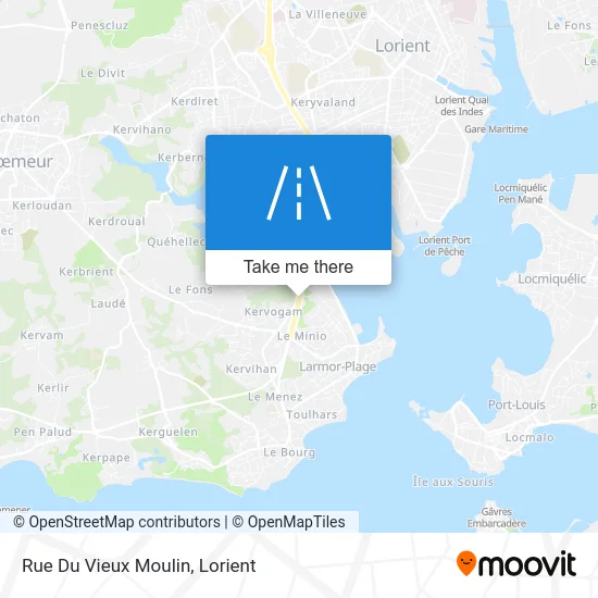 Rue Du Vieux Moulin map